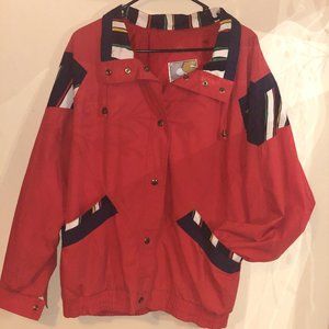 vintage colorseen multicolor windbreaker